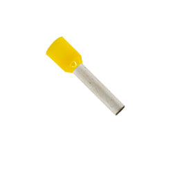 11218-16 Multi-Purpose Ferrule Pico 10 AWG 18MM Ferrule Connectors - YELLOW Bag Of 100 pcs Pico Wiring
