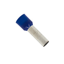 Load image into Gallery viewer, 11418-36 Multi-Purpose Ferrule Pico 6 AWG 18MM Ferrule Connectors - BLUE Bag Of 100 pcs Pico Wiring