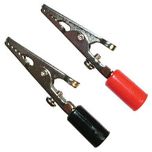 Load image into Gallery viewer, 1568-12 Alligator Clip Pico 10A Insulated Alligator Clips 2 pcs Pico Wiring