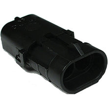 Load image into Gallery viewer, 158-PR Weather Pack Terminal Pico 2 Cavity Shroud Weather Pack 2 pcs Blister Pack Pico Wiring