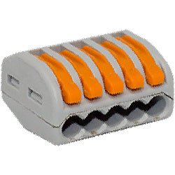 1637-36 Multi-Purpose Wire Connector Pico 5 Conductor Lever-Nut™ Wire Connectors 100 pcs Pico Wiring