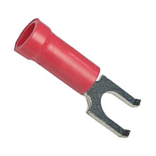 Load image into Gallery viewer, 1734-CS Spade Terminal Pico 22-18 AWG #8 Vinyl Insulated Flanged Spade Connectors 100 pcs Pico Wiring
