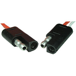 1871-PK Trailer Wiring Harness Connector Pico 16 AWG 12" 2 Pin Trailer Connector Bag Of 10 pcs Pico Wiring
