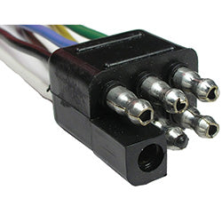 1877-11 Trailer Wiring Harness Connector Pico 10 AWG 42" 2 Pin Trailer Connector Pico Wiring
