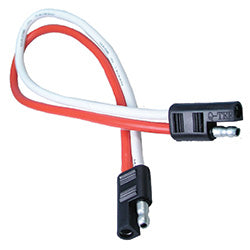 1878-PK Trailer Wiring Harness Connector Pico 10 AWG 12" 2 Pin Trailer Connector Bag Of 10 pcs Pico Wiring