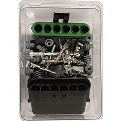 2179-15 Weather Pack Terminal Kit Pico 16-14 AWG 6 Cavity Weather Combo Pack 26 pcs Pico Wiring