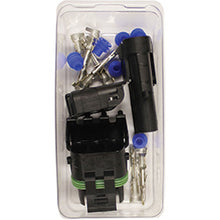 Load image into Gallery viewer, 2183-91 Weather Pack Terminal Kit Pico 12-10 AWG 3 Cavity Weather Combo Pack 14 pcs Pico Wiring