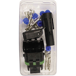 2183-91 Weather Pack Terminal Kit Pico 12-10 AWG 3 Cavity Weather Combo Pack 14 pcs Pico Wiring
