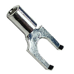 2433-16 Spade Terminal Pico 16-14 AWG #6 Non-Insulated Flanged Spade Connectors 100 pcs Pico Wiring