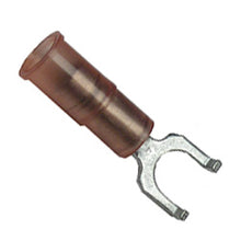 Load image into Gallery viewer, 2933-CS Spade Terminal Pico 22-18 AWG #6 Nylon Flanged Spade Connectors 100 pcs Pico Wiring