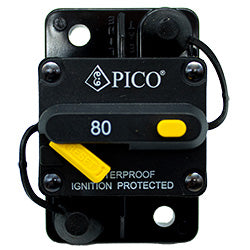 3400-34 Circuit Breaker Pico 80A Type III Circuit Breaker Surface Mount 10 pcs Pico Wiring