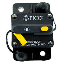 Load image into Gallery viewer, 3451-34 Circuit Breaker Pico 60A Type III Circuit Breaker Surface Mount 10 pcs Pico Wiring