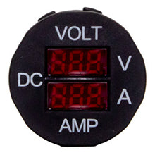 Load image into Gallery viewer, 3939-11 Power Outlet Pico 7V to 33V DC LED Indicator Digital Voltmeter Pico Wiring