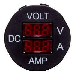 3939-11 Power Outlet Pico 7V to 33V DC LED Indicator Digital Voltmeter Pico Wiring