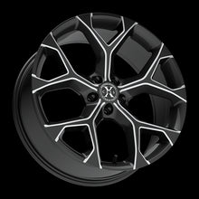 Load image into Gallery viewer, X0549053918GBML - Xcess X05 5 Flake 24X9 5X139.7 18mm Gloss Black Milled - Xcess Wheels Canada
