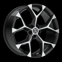 Load image into Gallery viewer, X0588552035GBM - Xcess X05 5 Flake 18X8.5 5X120 35mm Gloss Black Machined - Xcess Wheels Canada
