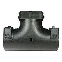 Load image into Gallery viewer, 5132-12 Wire Loom Pico Tee Fitting 3/4" x 3/8" x 3/4" 2 pcs Blister Pack Pico Wiring