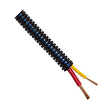 Load image into Gallery viewer, 5153-26 Wire Loom Pico 3/4" Flame Retardant Polypropylene V2 Convoluted Split Loom 100 ft Spool Pico Wiring