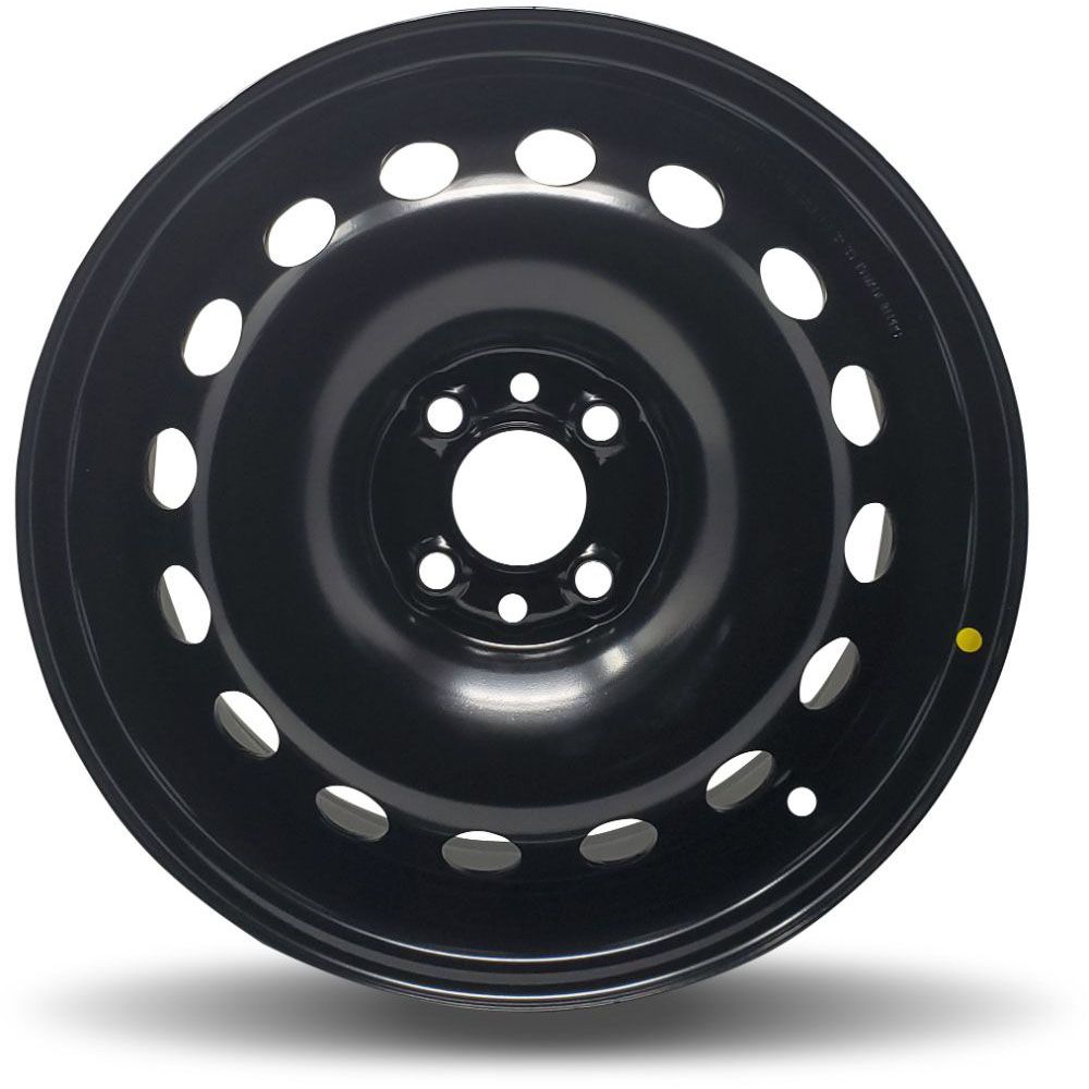 549800 - DTD Black Steel Wheels 15X6 4X98 ET 40mm 58.1mm Hub - Steel Wheels Wheels Canada