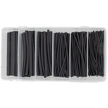 Load image into Gallery viewer, 56-91 Heat Shrink Tubing Pico 2:1 Black Single Wall Shrink Tube Kit Pico Wiring