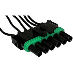 5670-34 Weather Pack Terminal Pico 18 AWG 6 Cavity Tower Weather Pack Pigtail 10 pcs Pico Wiring