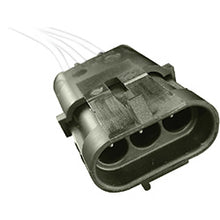 Load image into Gallery viewer, 5687-34 Weather Pack Terminal Pico 14 AWG 3 Cavity Shroud Weather Pack Pigtail 10 pcs Pico Wiring