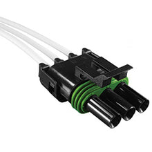 Load image into Gallery viewer, 5692-BP Weather Pack Terminal Pico 18 AWG 3 Cavity Tower Pack Pigtail Pico Wiring