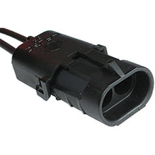 Load image into Gallery viewer, 5696-BP Weather Pack Terminal Pico 18 AWG 2 Cavity Shroud Weather Pack Pigtail Pico Wiring