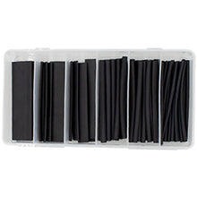 Load image into Gallery viewer, 57-91 Heat Shrink Tubing Pico 2:1 Black Single Wall Shrink Tube Kit Pico Wiring