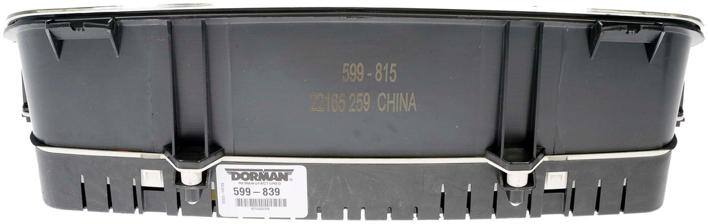 599-839 Instrument Cluster Dorman OE Solutions Canada