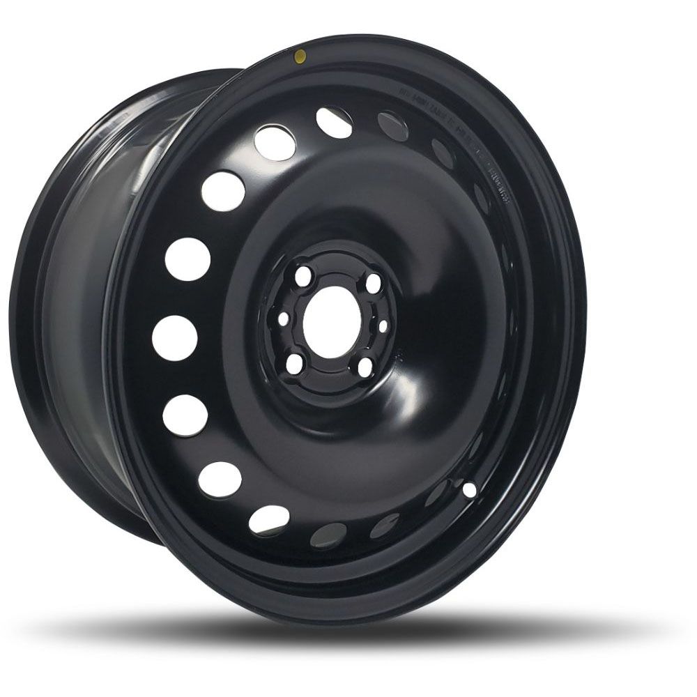 649801 - DTD Black Steel Wheels 16X7 4X98 ET 109.5mm 58.1mm Hub - Steel Wheels Wheels Canada