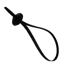 Load image into Gallery viewer, 7155-35 Cable Tie Pico 15" 130 lb Button Head Cable Tie - UV Black 50 pcs Pico Wiring