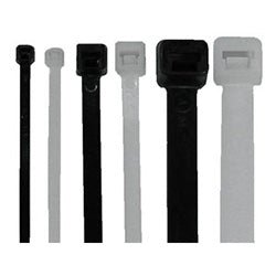 7160-PK Cable Tie Pico 4" - 7.5" Cable Tie Combo Pack - UV Black & Natural 60 pcs Pico Wiring