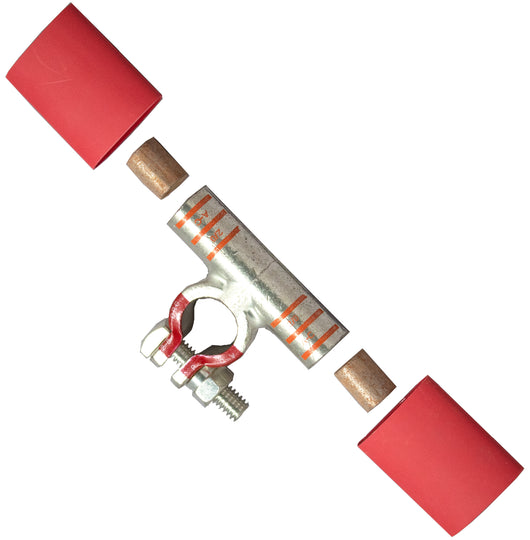 7232-91 Battery Terminal Pico 2/0 AWG Positive Solder & Seal Flag Terminal Combo Pack Pico Wiring