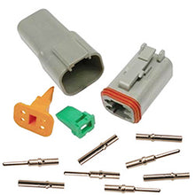Load image into Gallery viewer, 7862-91 Multi-Purpose Electrical Connector Pico 20-16 AWG 4-Way Deutsch DT Connector Combo Pack 12 pcs Pico Wiring