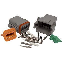 7874-91 Multi-Purpose Electrical Connector Pico 16-14 AWG 7&8-Way Deutsch DT Connector Combo Pack 22 pcs Pico Wiring