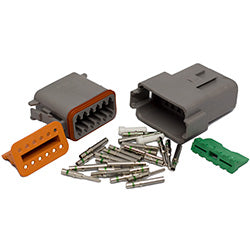7875-91 Multi-Purpose Electrical Connector Pico 16-14 AWG 11&12-Way Deutsch DT Connector Combo Pack 30 pcs Pico Wiring