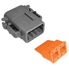 Charger l'image dans la galerie, 7918-34 Multi-Purpose Electrical Connector Pico 8-Way Deutsch DTM Series Plug &amp; Wedgelock 20 pcs Pico Wiring