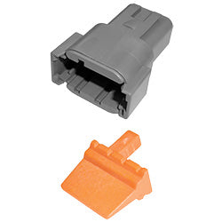 7938-34 Multi-Purpose Electrical Connector Pico 8-Way Deutsch DTM Series Receptacle & Wedgelock 20 pcs Pico Wiring