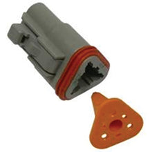 Load image into Gallery viewer, 7993-34 Multi-Purpose Electrical Connector Pico 3-Way Deutsch DT Series Plug &amp; Wedgelock 10 pcs Pico Wiring