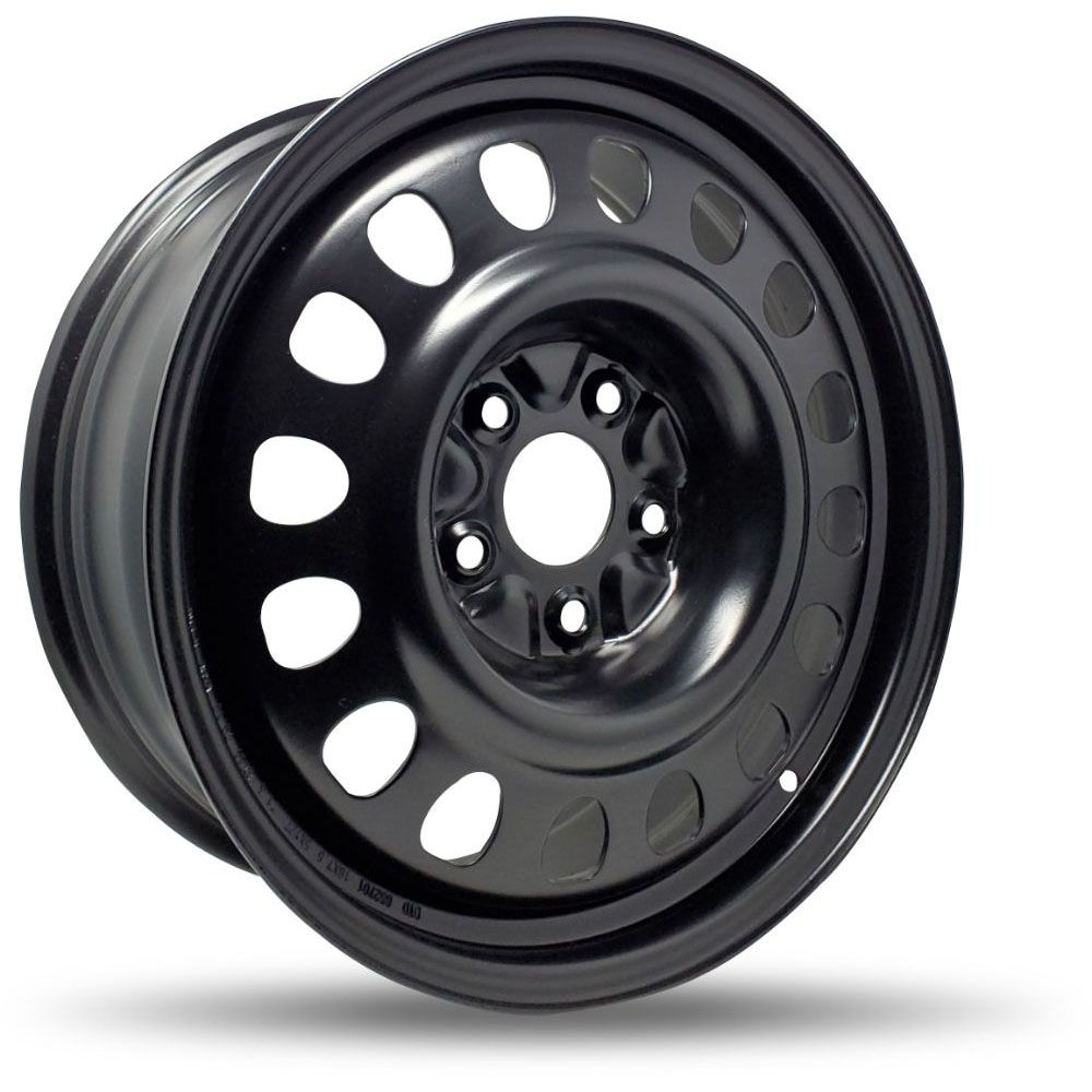 852701 - DTD Black Steel Wheels 18X7.5 5X127 ET 0mm 71.5mm Hub - Steel Wheels Wheels Canada