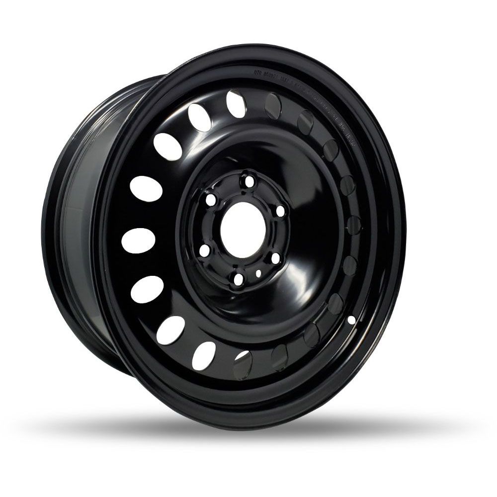 863900 - DTD Black Steel Wheels 18X8 6X139.7 ET 0mm 95.1mm Hub - Steel Wheels Wheels Canada
