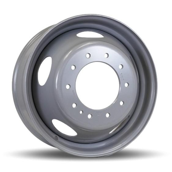 912500 - DTD Grey Steel Wheels 19.5X6 10X225 ET 0mm 170.2mm Hub - Steel Wheels Wheels Canada