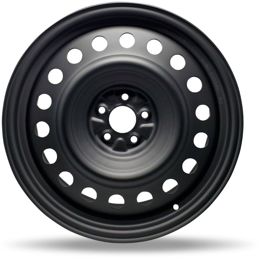 950800 - DTD Black Steel Wheels 19X7.5 5X108 ET 38mm 63.4mm Hub - Steel Wheels Wheels Canada