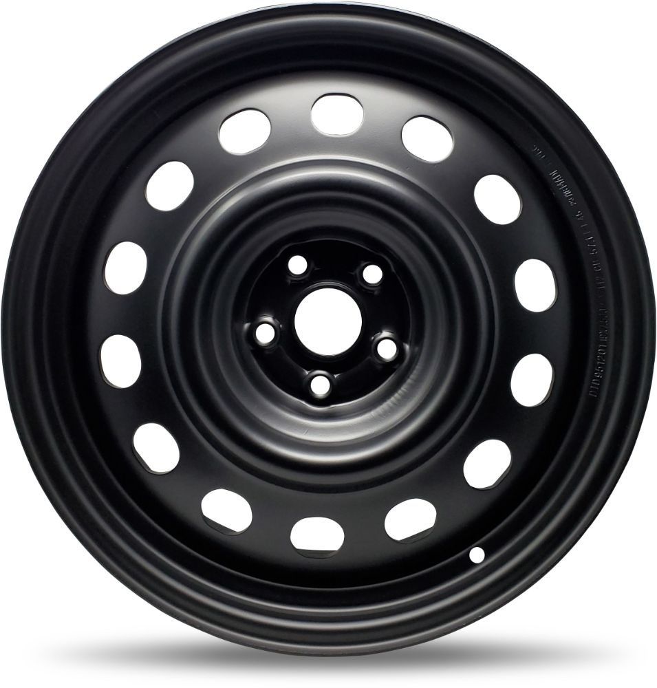 951201 - DTD Black Steel Wheels 19X7.5 5X112 ET 42mm 57.1mm Hub - Steel Wheels Wheels Canada