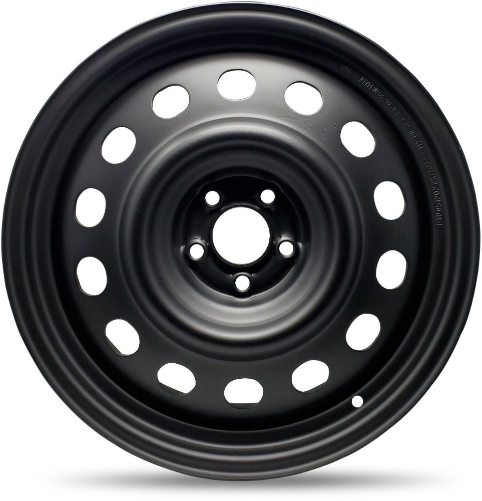 951202 - DTD Black Steel Wheels 19X7.5 5X112 ET 42mm 66.6mm Hub - Steel Wheels Wheels Canada