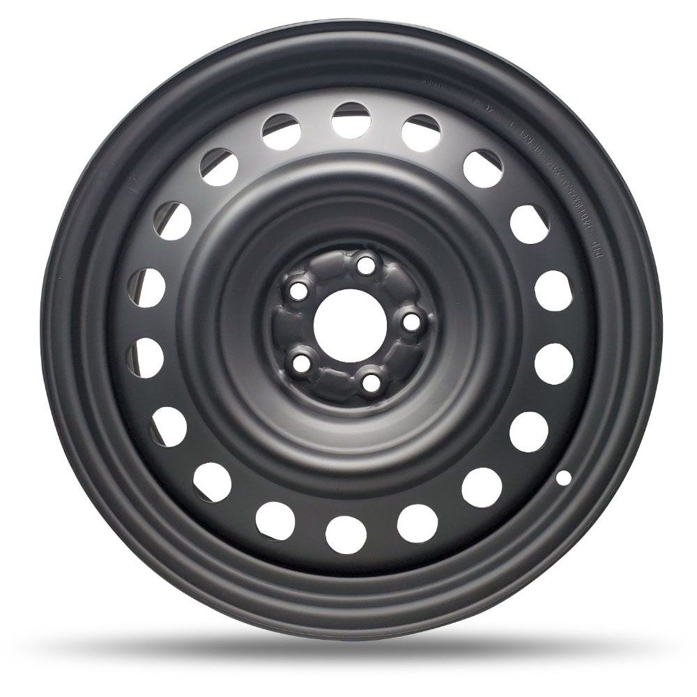 951401 - DTD Black Steel Wheels 19X7.5 5X114.3 ET 40mm 67.1mm Hub - Steel Wheels Wheels Canada