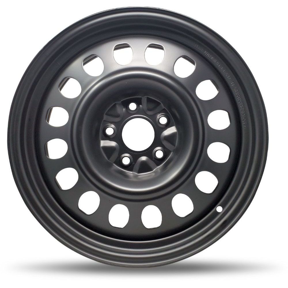 952001 - DTD Black Steel Wheels 19X7.5 5X120 ET 38mm 64.1mm Hub - Steel Wheels Wheels Canada