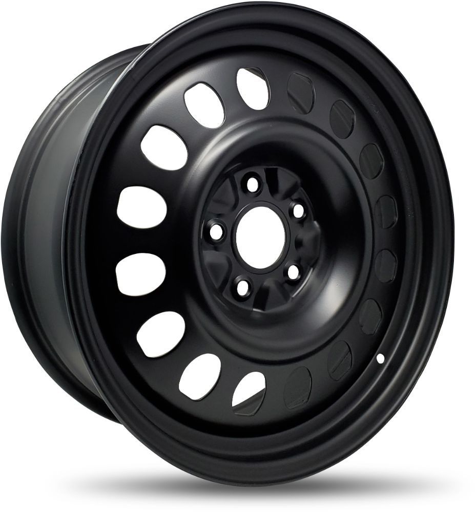 952700 - DTD Black Steel Wheels 19X7.5 5X127 ET 38mm 71.5mm Hub - Steel Wheels Wheels Canada