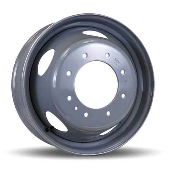 982500 - DTD Grey Steel Wheels 19.5X6 8X225 ET 42mm 170.2mm Hub - Steel Wheels Wheels Canada